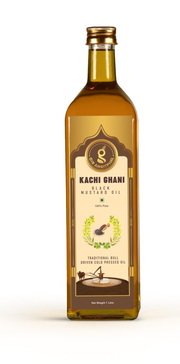 Kachi Ghani Cold Pressed Black Mustard Combo 2x1000ML - Image 2