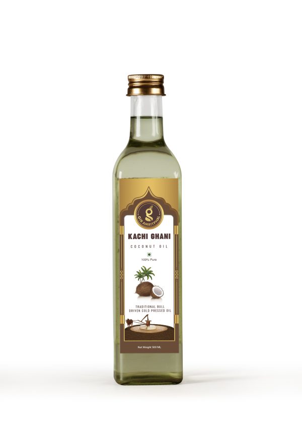 Kachi Ghani Cold Pressed Coconut Combo 2x500ML - Image 2