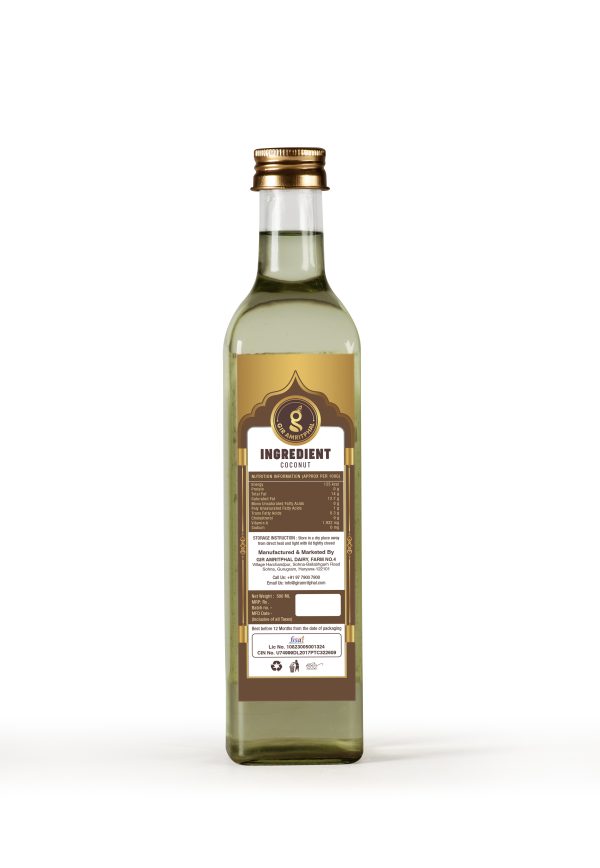Kachi Ghani Cold Pressed Coconut Combo 2x500ML - Image 3