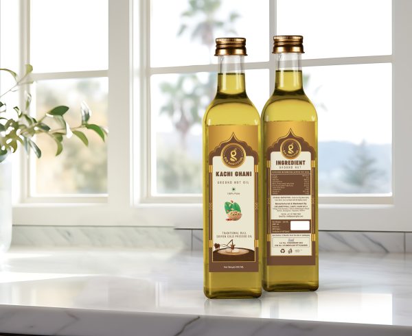 Kachi Ghani Cold Pressed Ground Nut Oil 500ML - Image 3