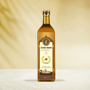 Kachi Ghani Cold Pressed Yellow Mustard Oil 1000ML
