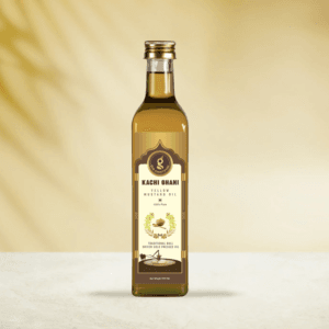 Kachi Ghani Cold Pressed Yellow Mustard Oil 500ML