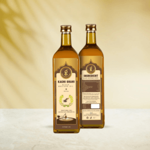 Kachi Ghani Cold Pressed Black Mustard Combo 2x1000ML