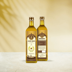 Kachi Ghani Cold Pressed Yellow Mustard Oil Combo 2x1000ML