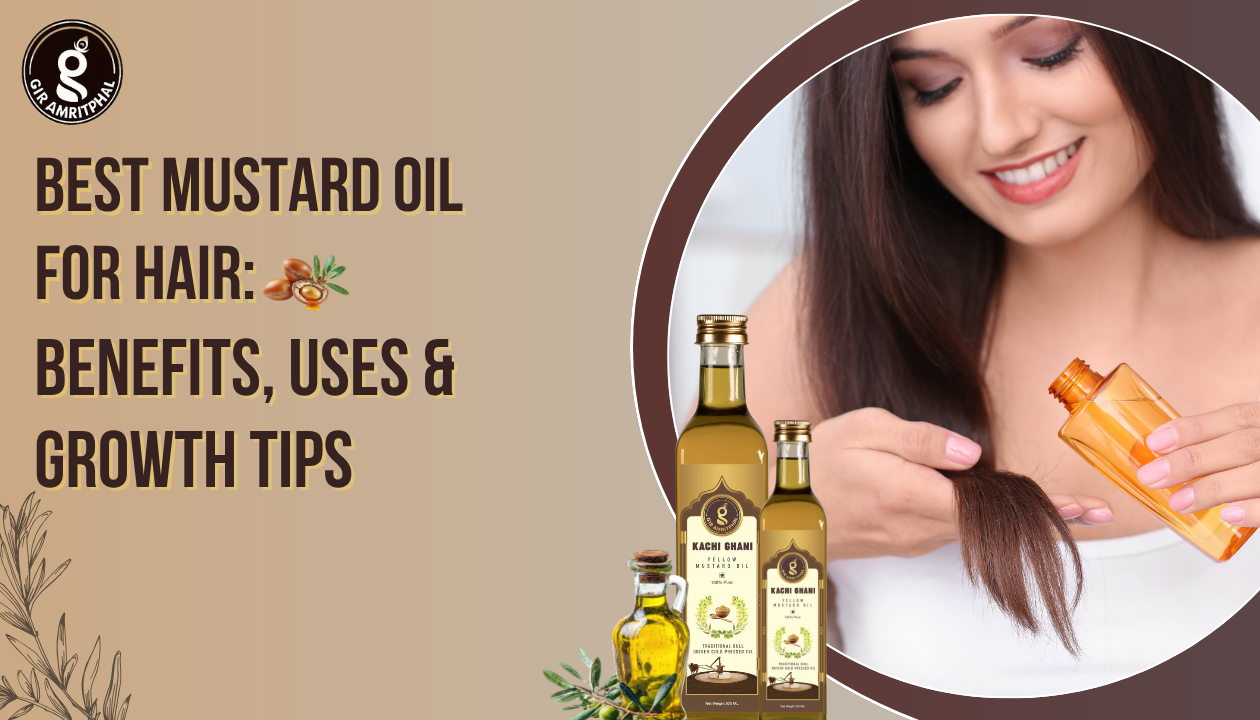 Mustard Oil for Hair.